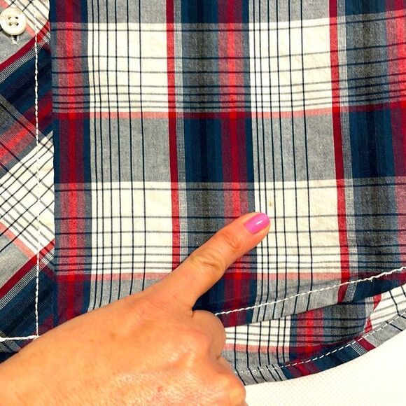 American Rag Mens Plaid Button Down - Picture 7 of 7